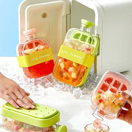 2 - in - 1 Ice Cube Bottle – Easy Ice Maker & Water Bottle - NEXSHOP