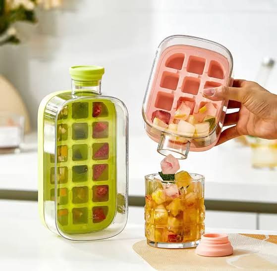 2 - in - 1 Ice Cube Bottle – Easy Ice Maker & Water Bottle - NEXSHOP