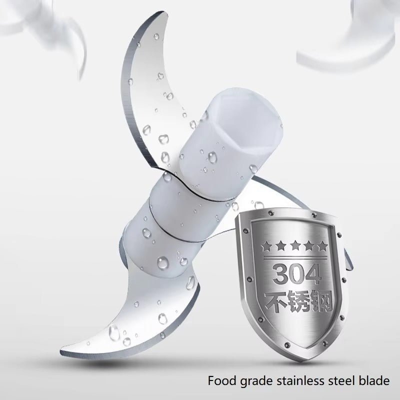 Electric Garlic Chopper & Food Processor – Mini Kitchen Grinder (USB Rechargeable) - NEXSHOP