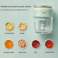 Electric Garlic Chopper & Food Processor – Mini Kitchen Grinder (USB Rechargeable) - NEXSHOP